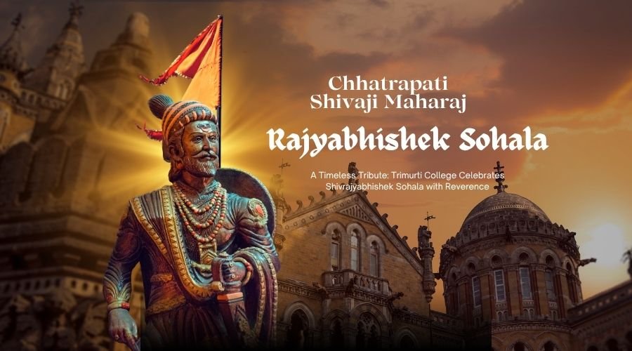 A Timeless Tribute: Trimurti College Celebrates Shivrajyabhishek Sohala with Reverence