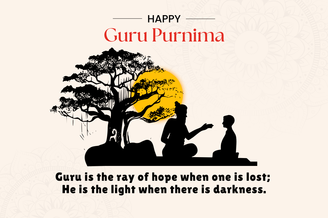Honoring Our Mentors: Guru Purnima Celebrated with Reverence at Trimurti College
